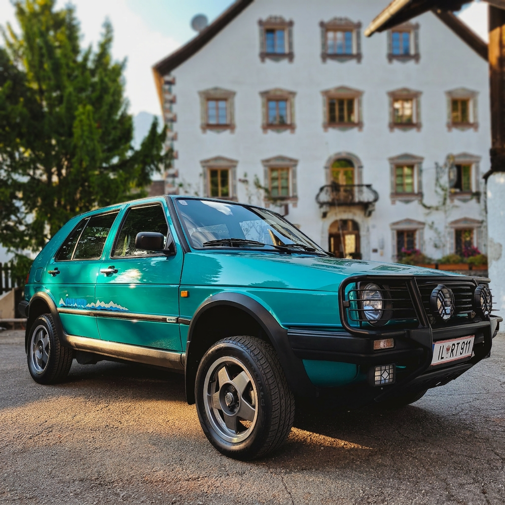 VW Golf Country Syncro Oldtimer – Aufbereitung, CarShineManufaktur Tirol