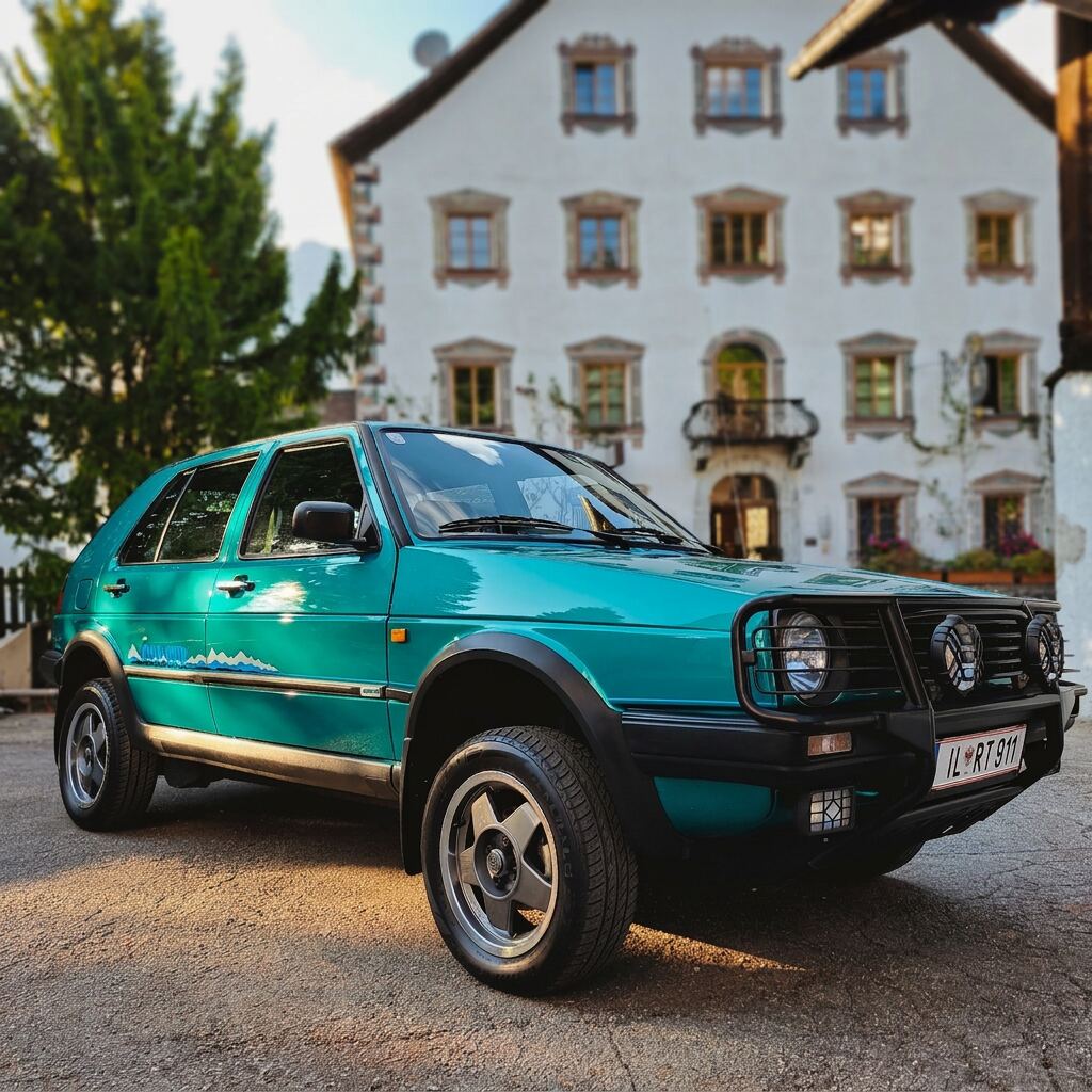 VW Golf Country Syncro Oldtimer – Aufbereitung, CarShineManufaktur Tirol